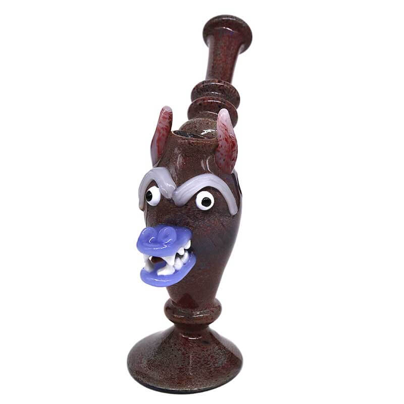 Fumed Sand Color Dragon Bubbler (TRB-71) | 9 inch product image